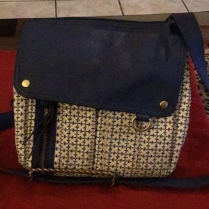 Fossil messenger bag cross body
